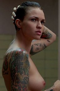 Sweet Tits Exposed On Short Haired Ruby Rose