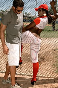 Black Milf Baseball Groupie Kali Dreams Using That Booty To Get Some